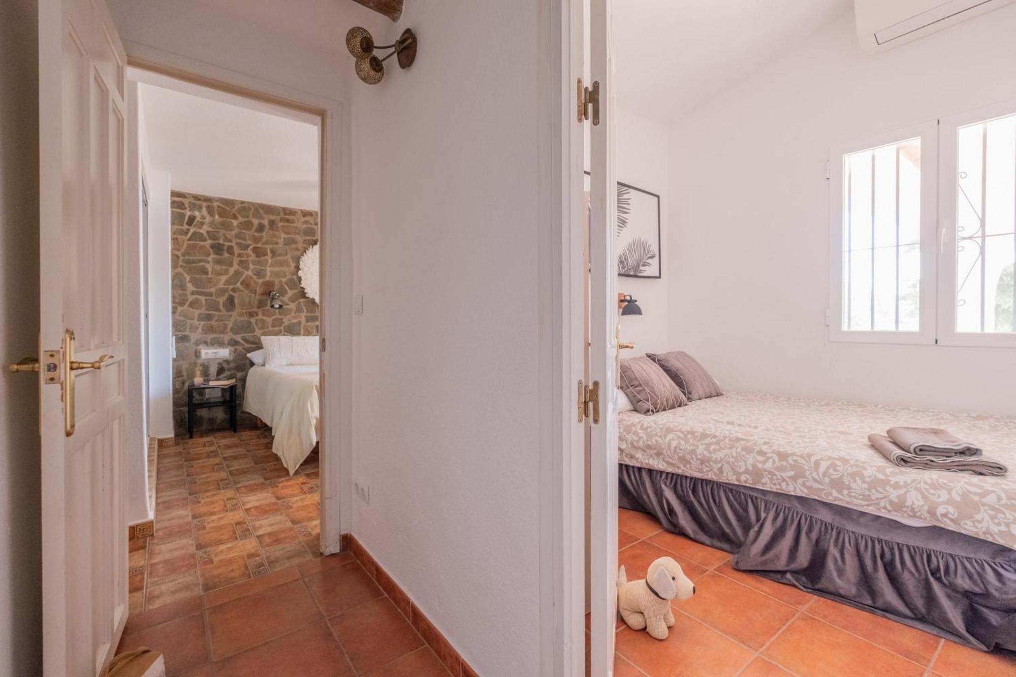 Casa La Siesta Villa With Magical View Own Pool Malaga Exterior photo