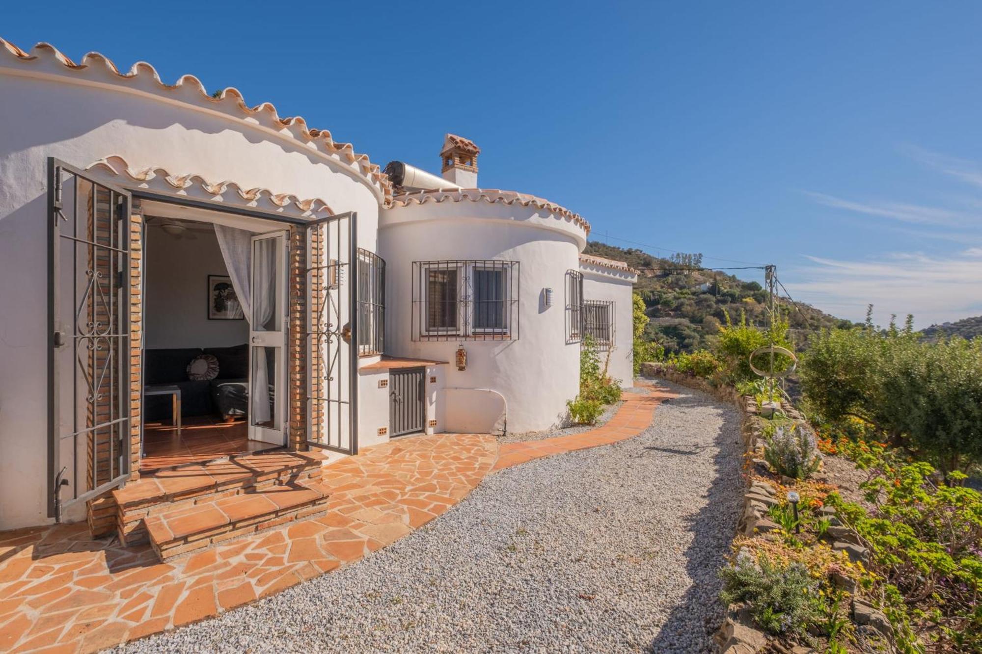 Casa La Siesta Villa With Magical View Own Pool Malaga Exterior photo