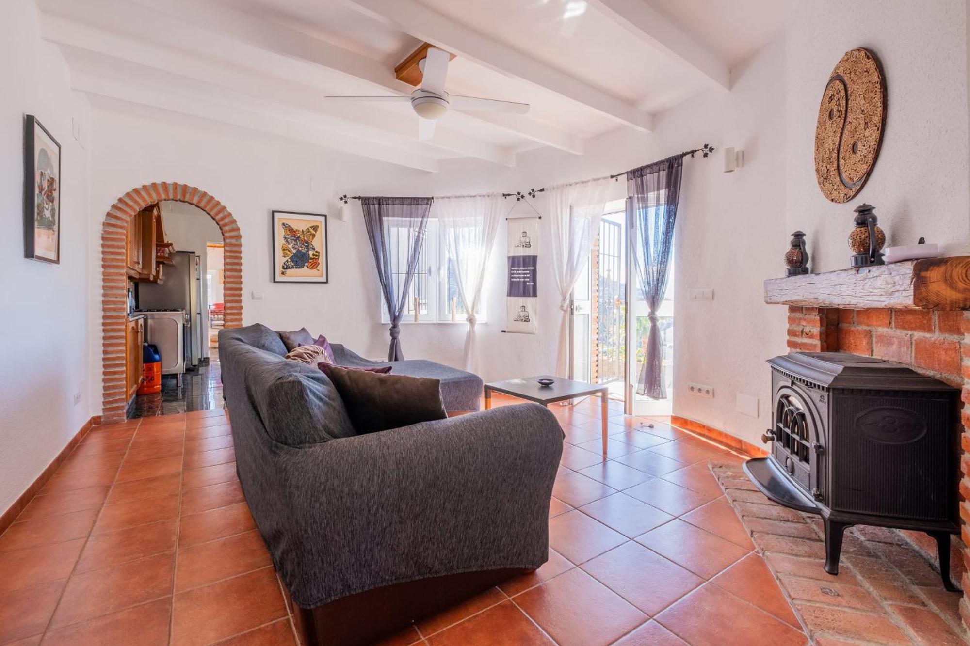 Casa La Siesta Villa With Magical View Own Pool Malaga Exterior photo