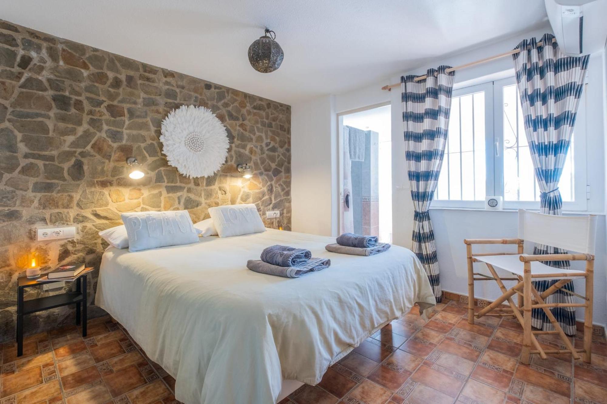 Casa La Siesta Villa With Magical View Own Pool Malaga Exterior photo