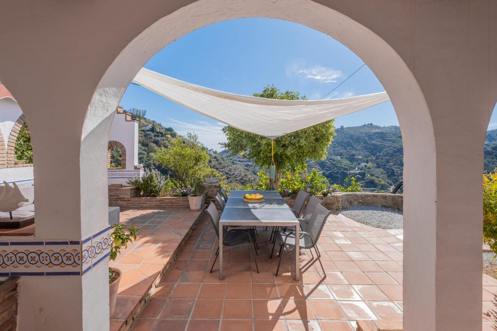 Casa La Siesta Villa With Magical View Own Pool Malaga Exterior photo