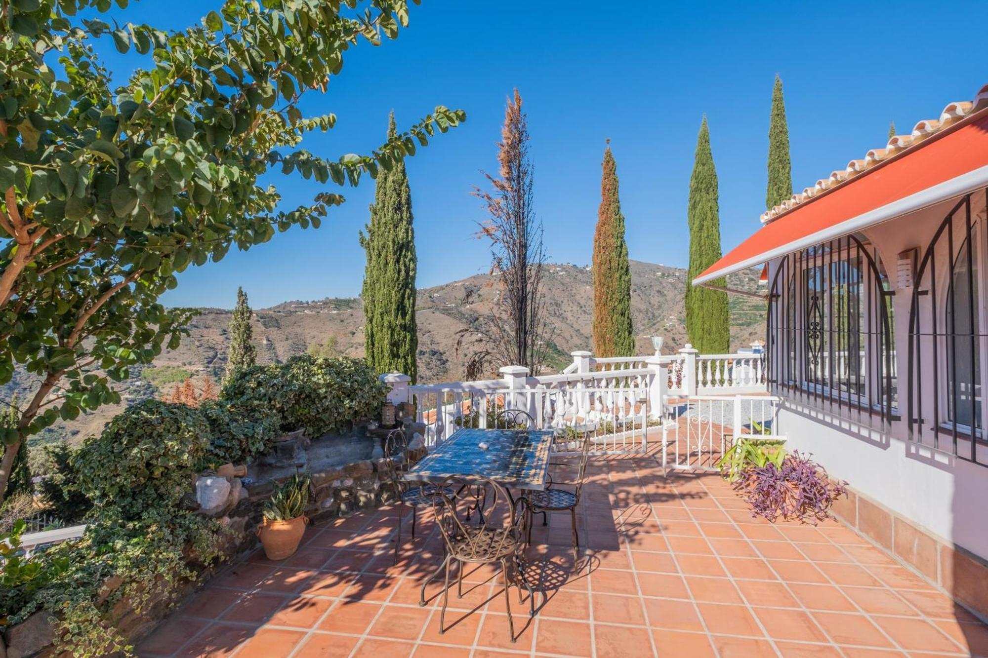Casa La Siesta Villa With Magical View Own Pool Malaga Exterior photo