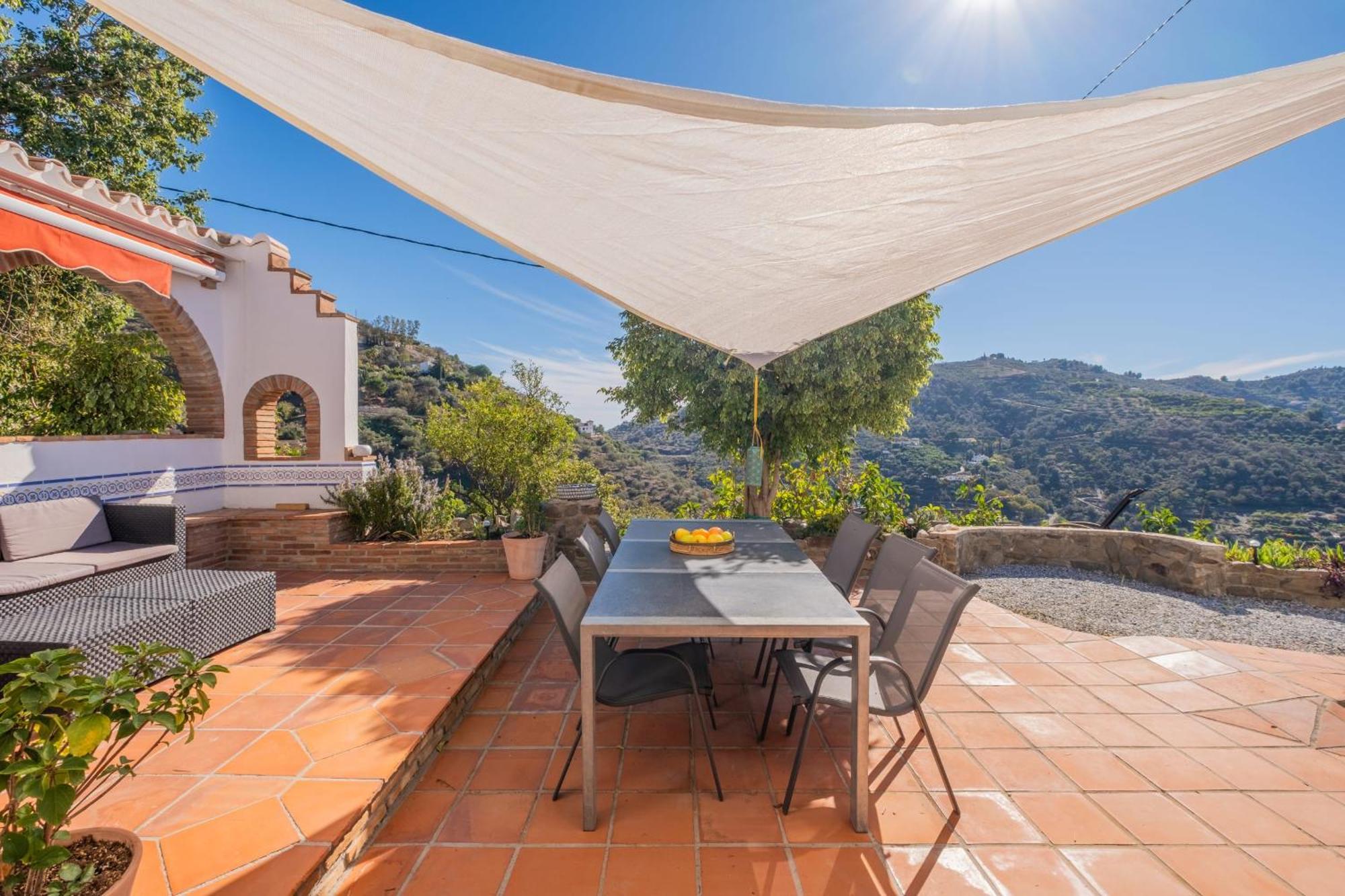 Casa La Siesta Villa With Magical View Own Pool Malaga Exterior photo