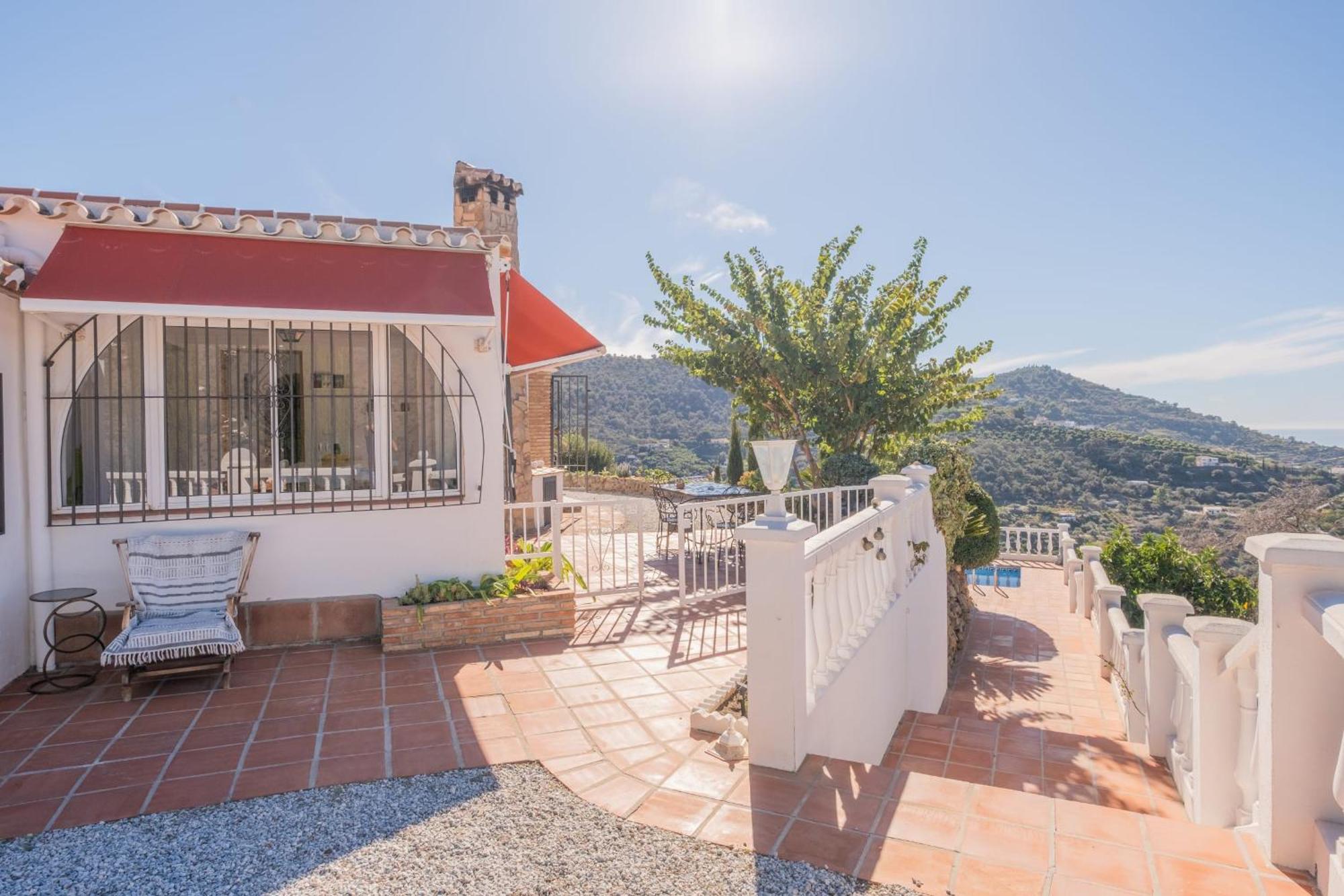 Casa La Siesta Villa With Magical View Own Pool Malaga Exterior photo